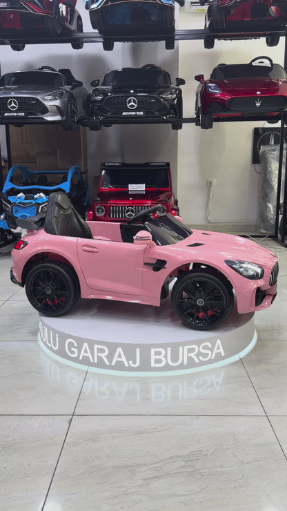 MERCEDES AKÜLÜ ARABA 12W 0-6 YAŞ PEMBE
