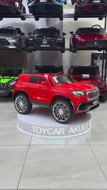 BMW AKÜLÜ ARABA 12W  0-6 YAŞ KIRMIZI