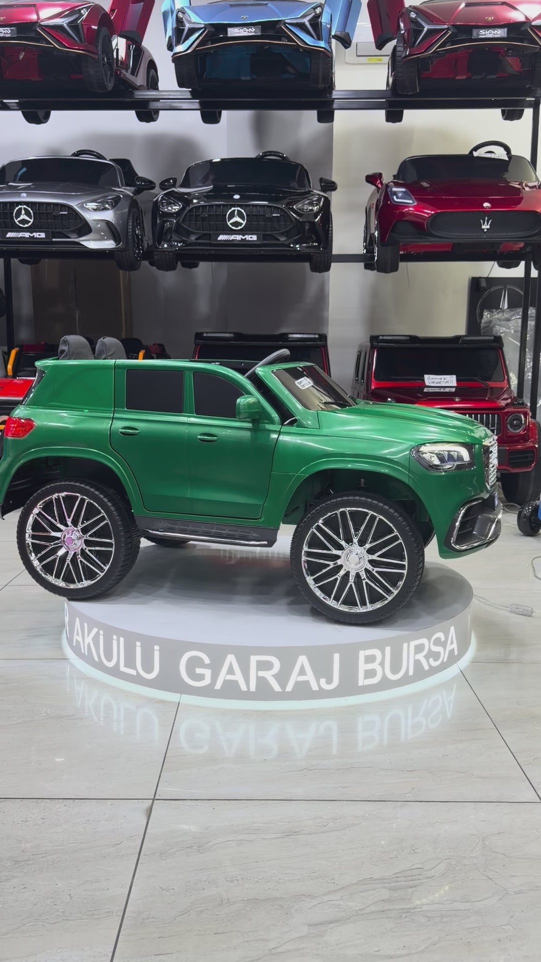 AUDİ AKÜLÜ ARABA 0-6 YAŞ YEŞİL