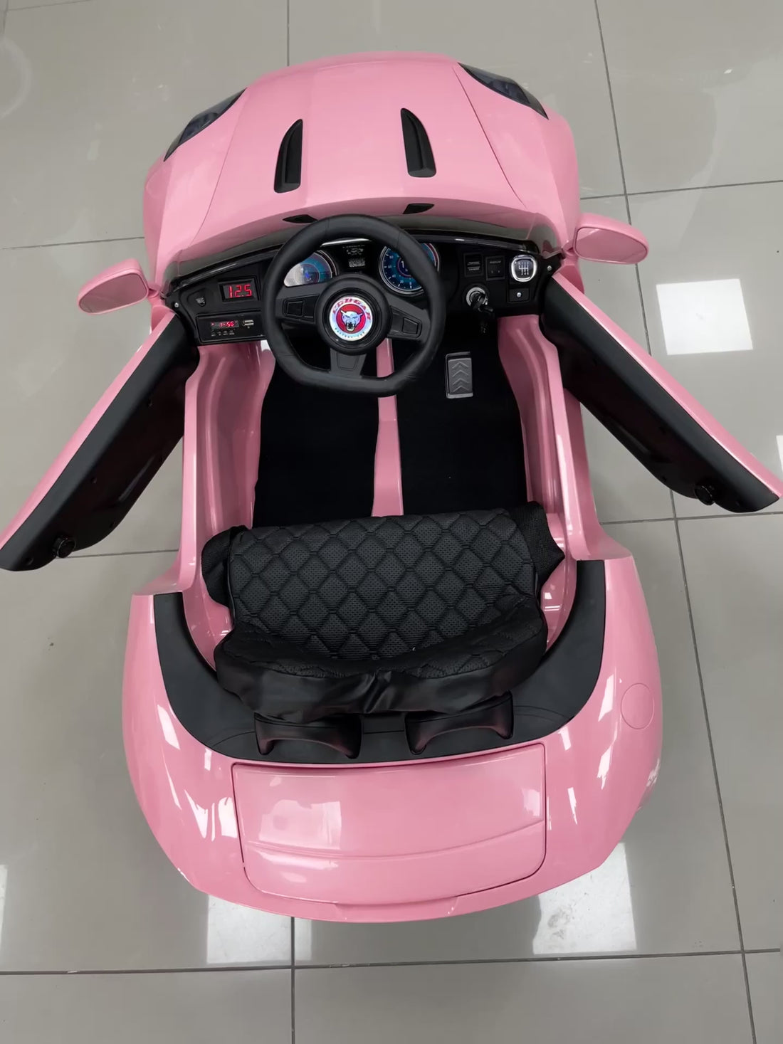JAGUAR AKÜLÜ ARABA 12W 0-6 YAŞ PEMBE