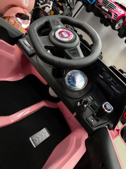 JAGUAR AKÜLÜ ARABA 12W 0-6 YAŞ PEMBE
