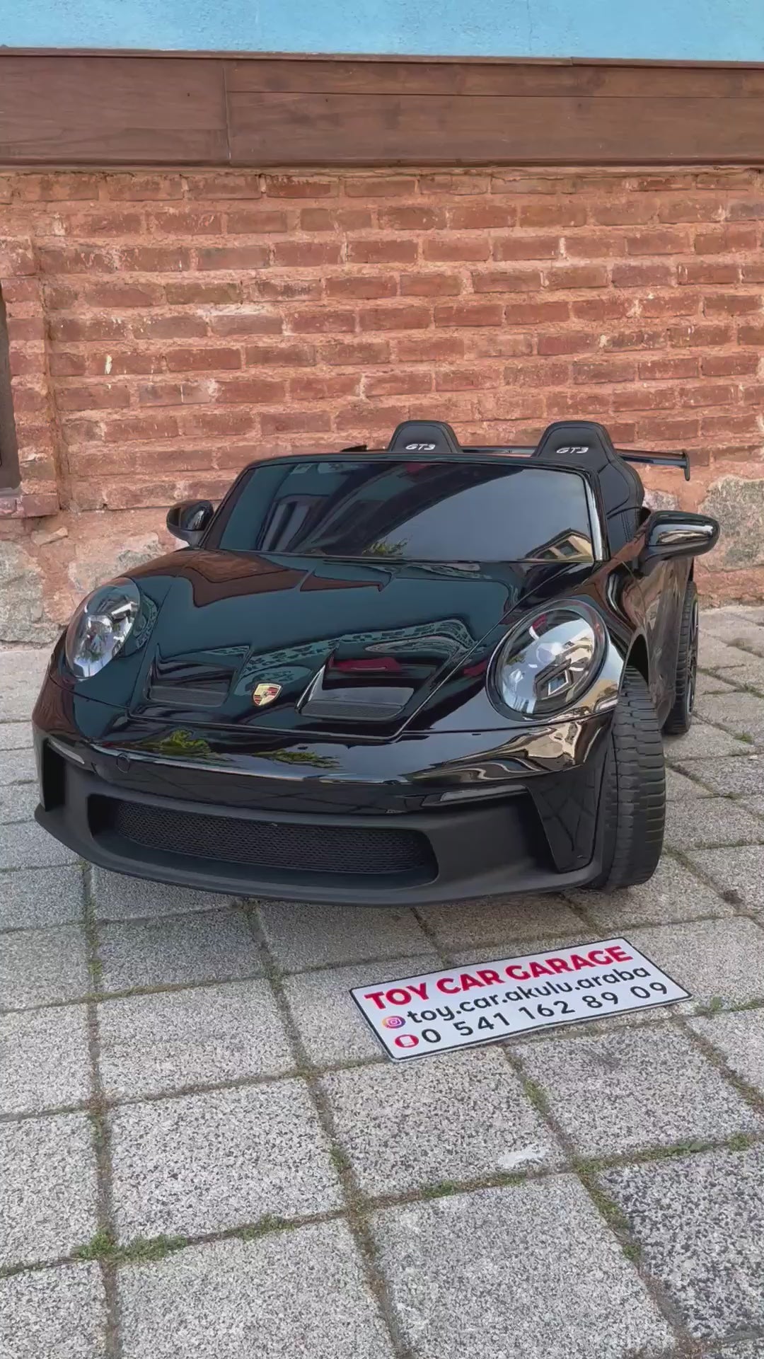 DEV BOY PORSCHE GT3 AKÜLÜ ARABA 24W 0-10 YAŞ