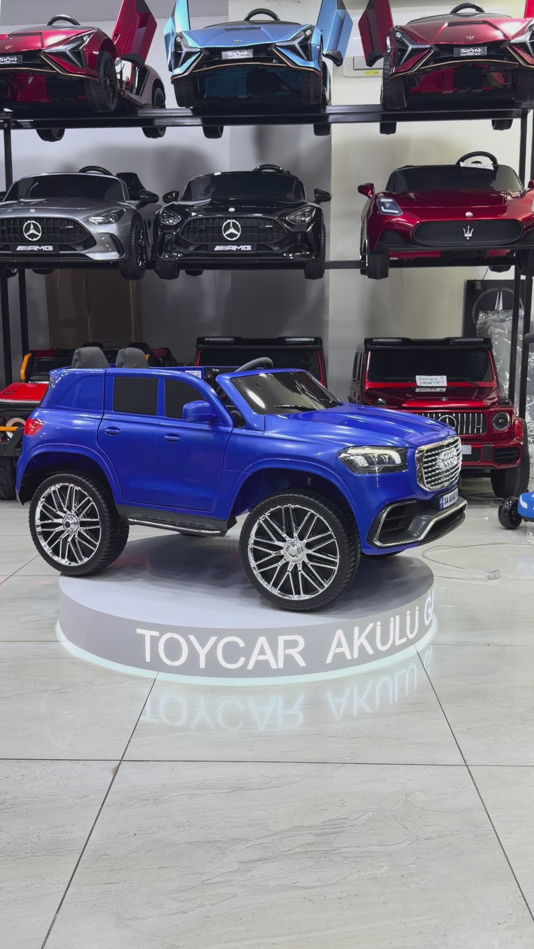 AUDİ AKÜLÜ ARABA 0-6 YAŞ MAVİ