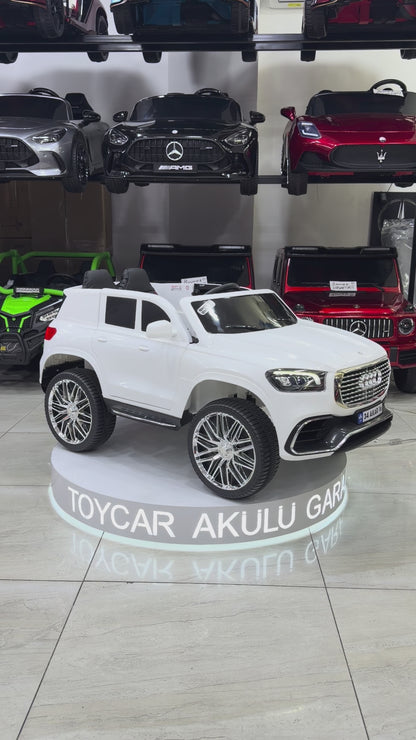 AUDİ AKÜLÜ ARABA 0-6 YAŞ BEYAZ