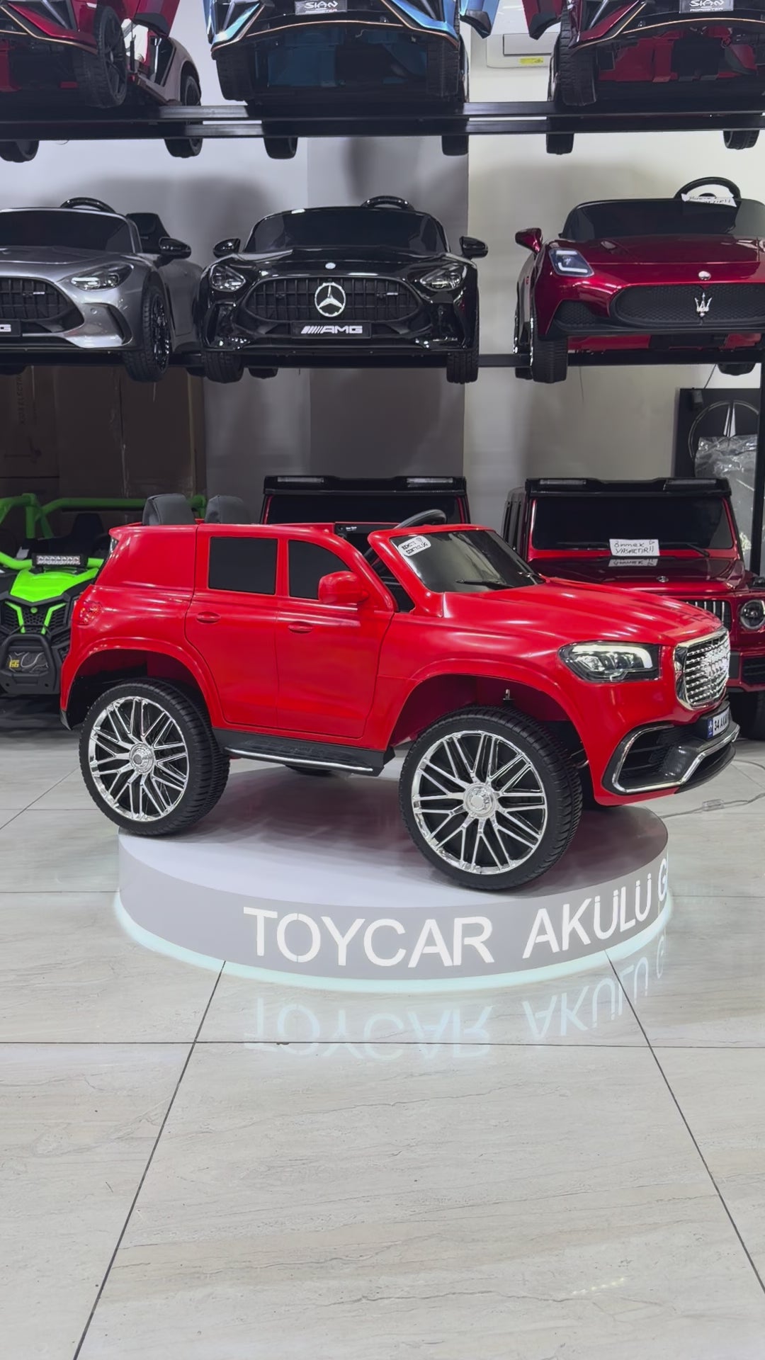 AUDİ AKÜLÜ ARABA 0-6 YAŞ KIRMIZI