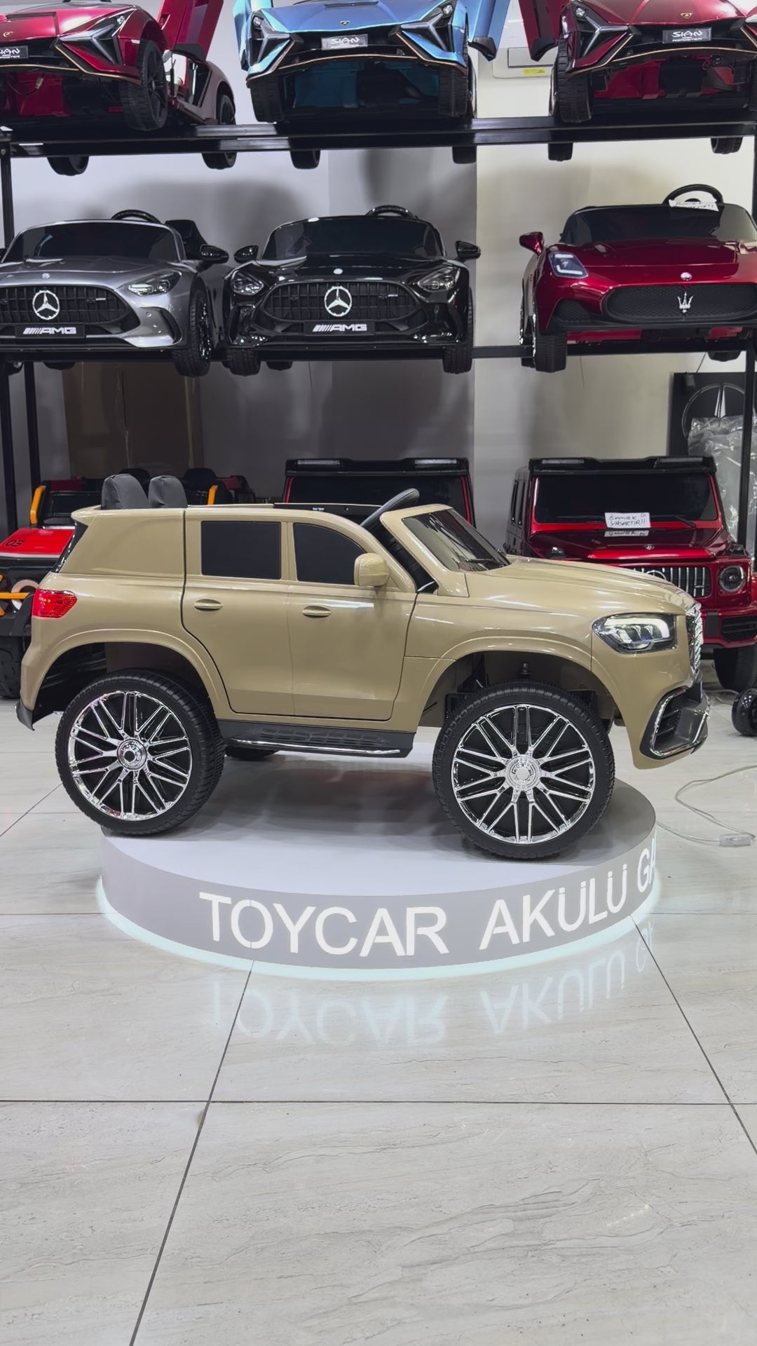 AUDİ AKÜLÜ ARABA 0-6 YAŞ KUM