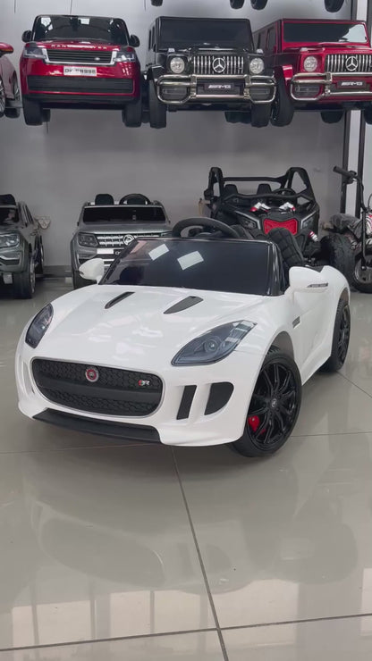 JAGUAR AKÜLÜ ARABA 12W 0-6 YAŞ BEYAZ