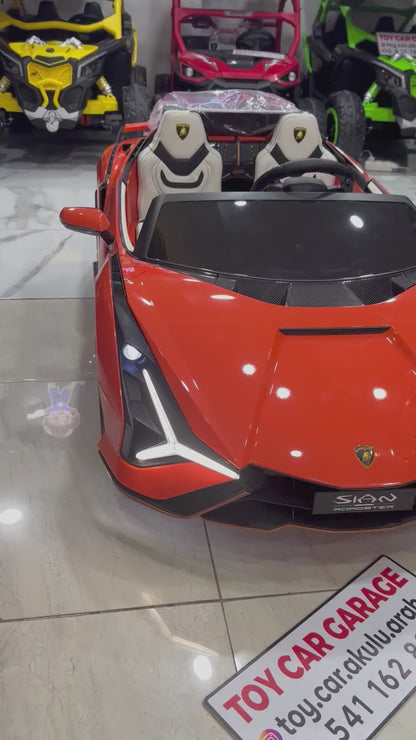 LAMBORGHİNİ SİAN DRİFT ARABASI 24W TURUNCU