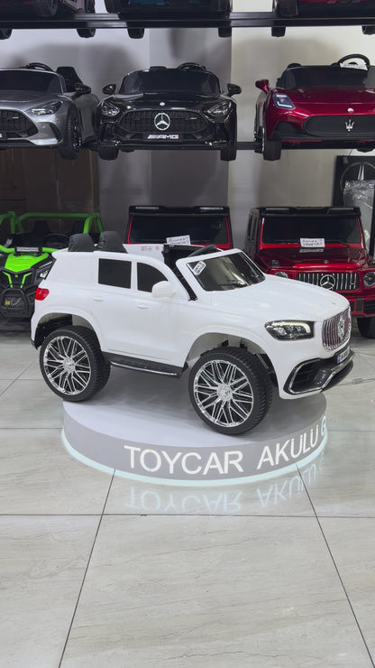 MASERATİ AKÜLÜ ARABA 12W 0-6 YAŞ BEYAZ