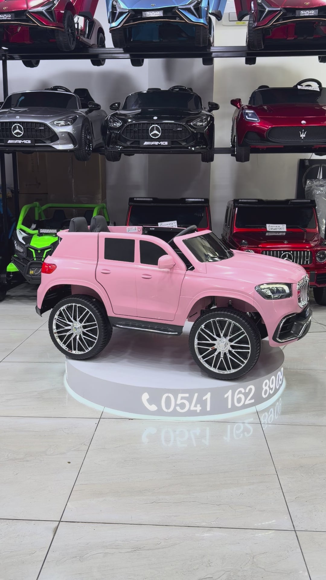 BMW AKÜLÜ ARABA 12W 0-6 YAŞ PEMBE