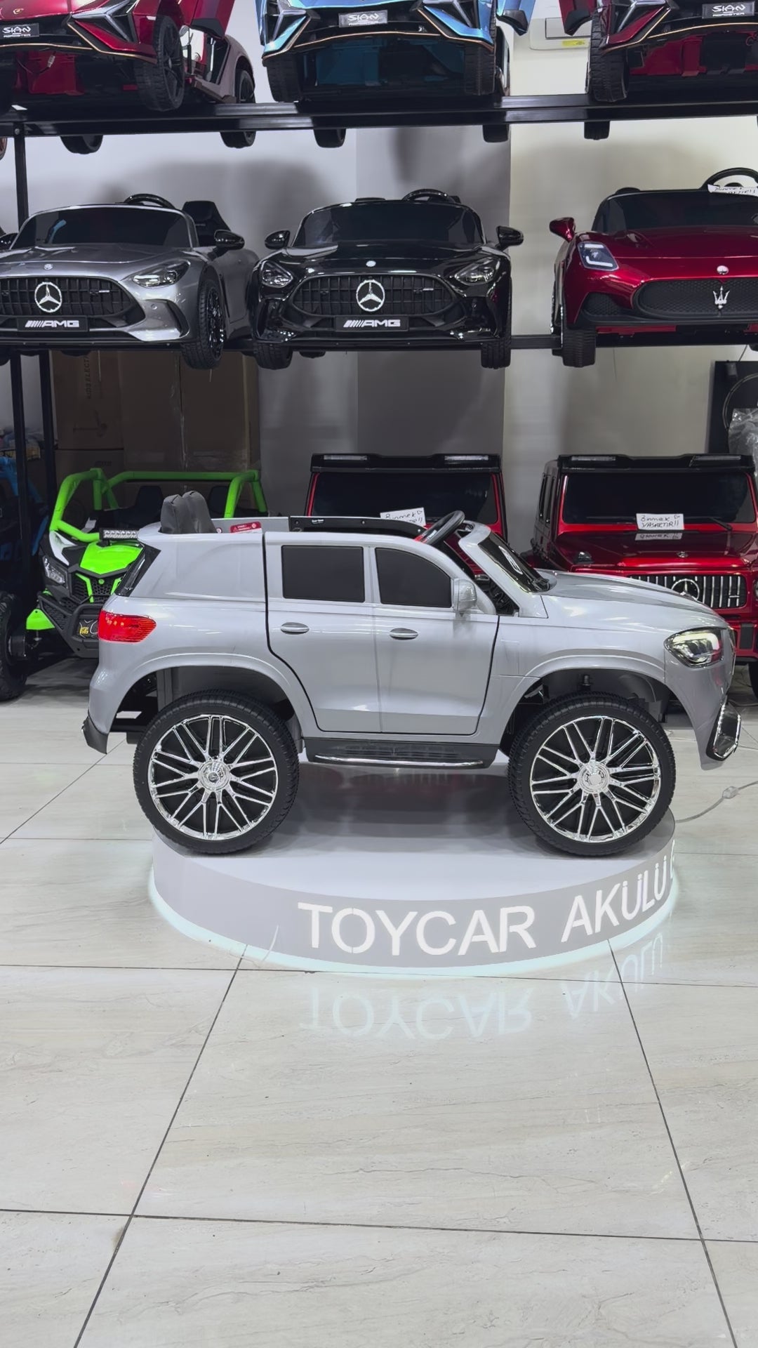AUDİ AKÜLÜ ARABA 0-6 YAŞ GRİ