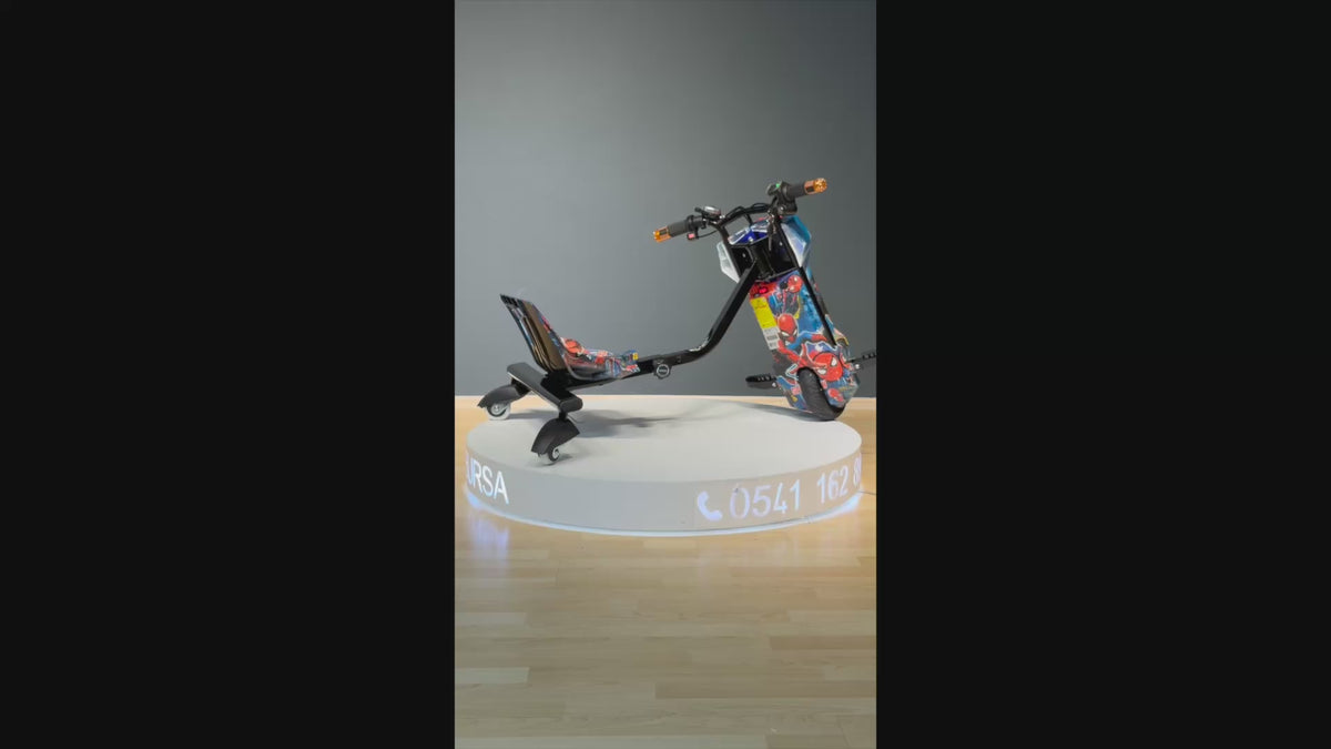 Hoverway 36V 350W Elektrikli Drift Scooter 3 Hızlı 25 Km/H 100 Kg Taşıma Kapasiteli