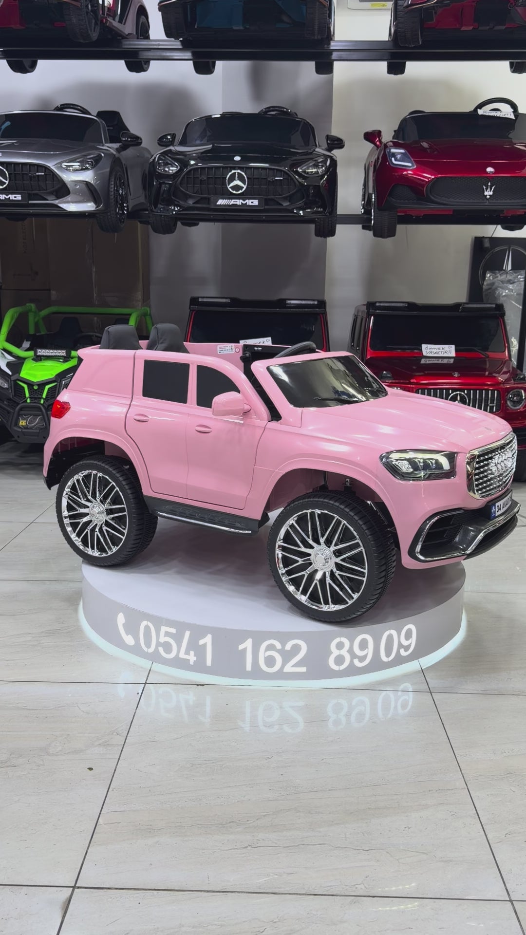 AUDİ AKÜLÜ ARABA 0-6 YAŞ PEMBE